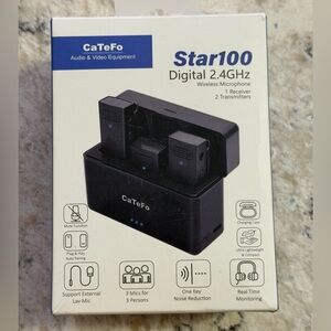 Star100 Digital Wireless Microphone - Black